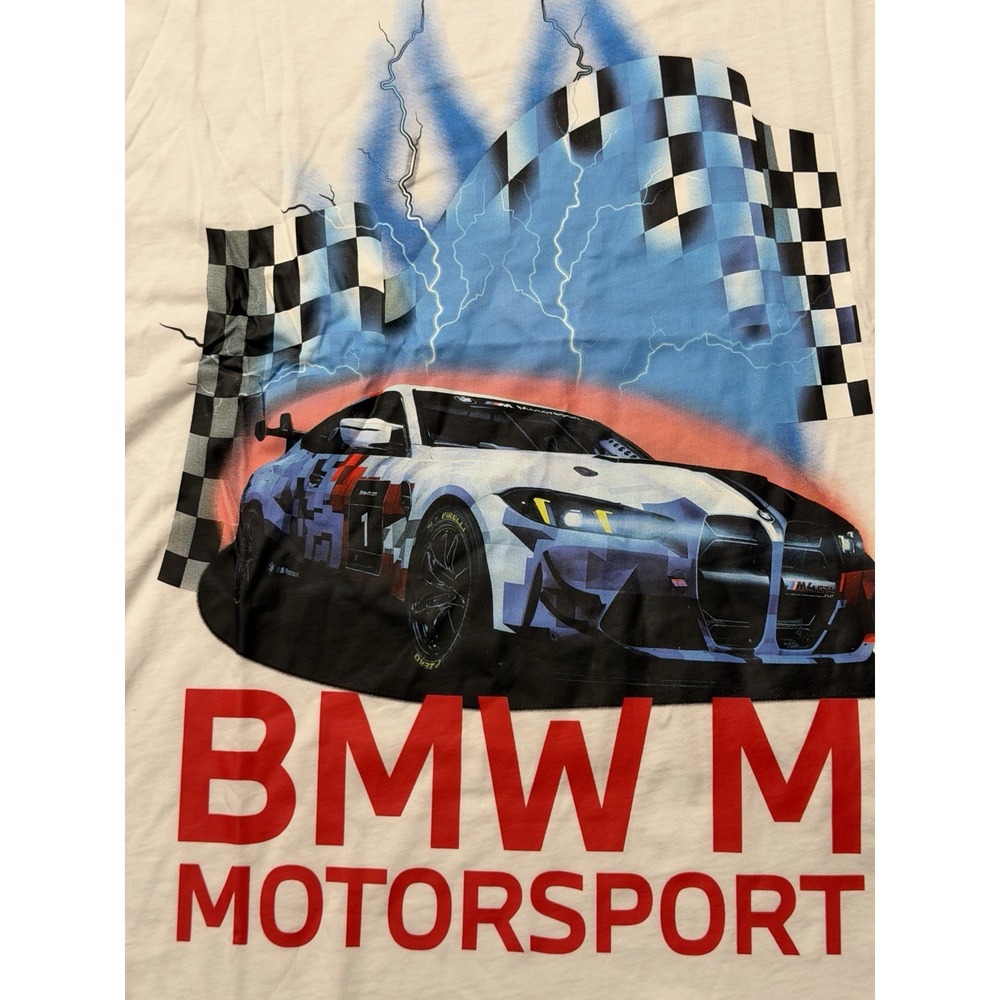 Puma BMW Motorsport Vintage Tee 635327-02 White Mens 2XL NWT